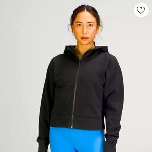 Lululemon Cotton French Terry Crop Zip Hoodie size 4